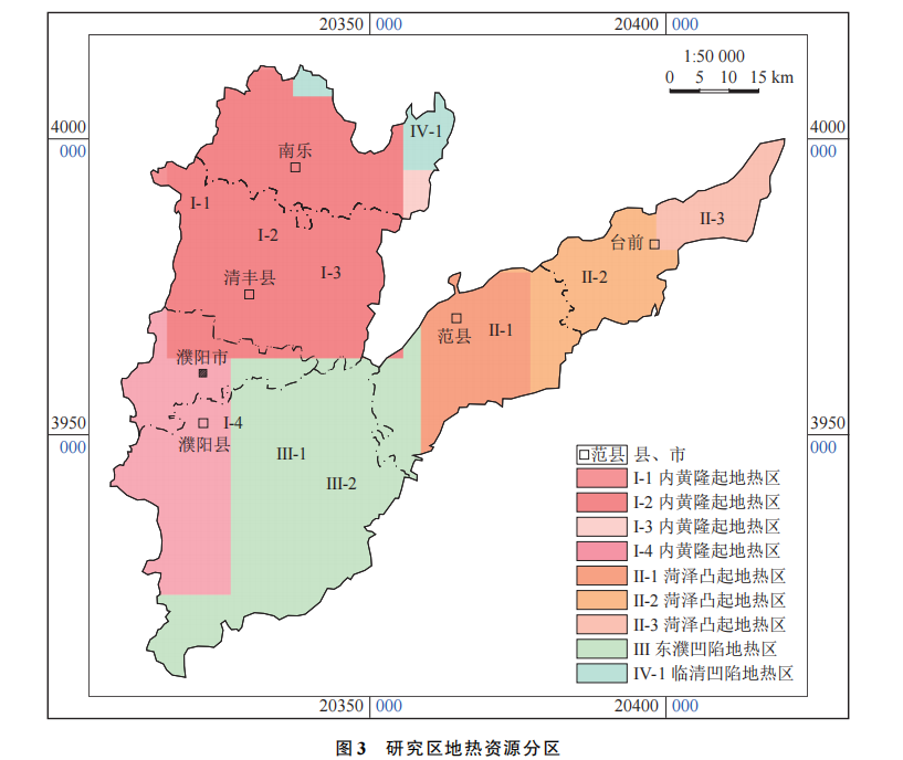 河南省濮陽(yáng)市中深層地?zé)岬刭|(zhì)特征、資源儲(chǔ)量及開發(fā)利用適宜性評(píng)價(jià)-地大熱能